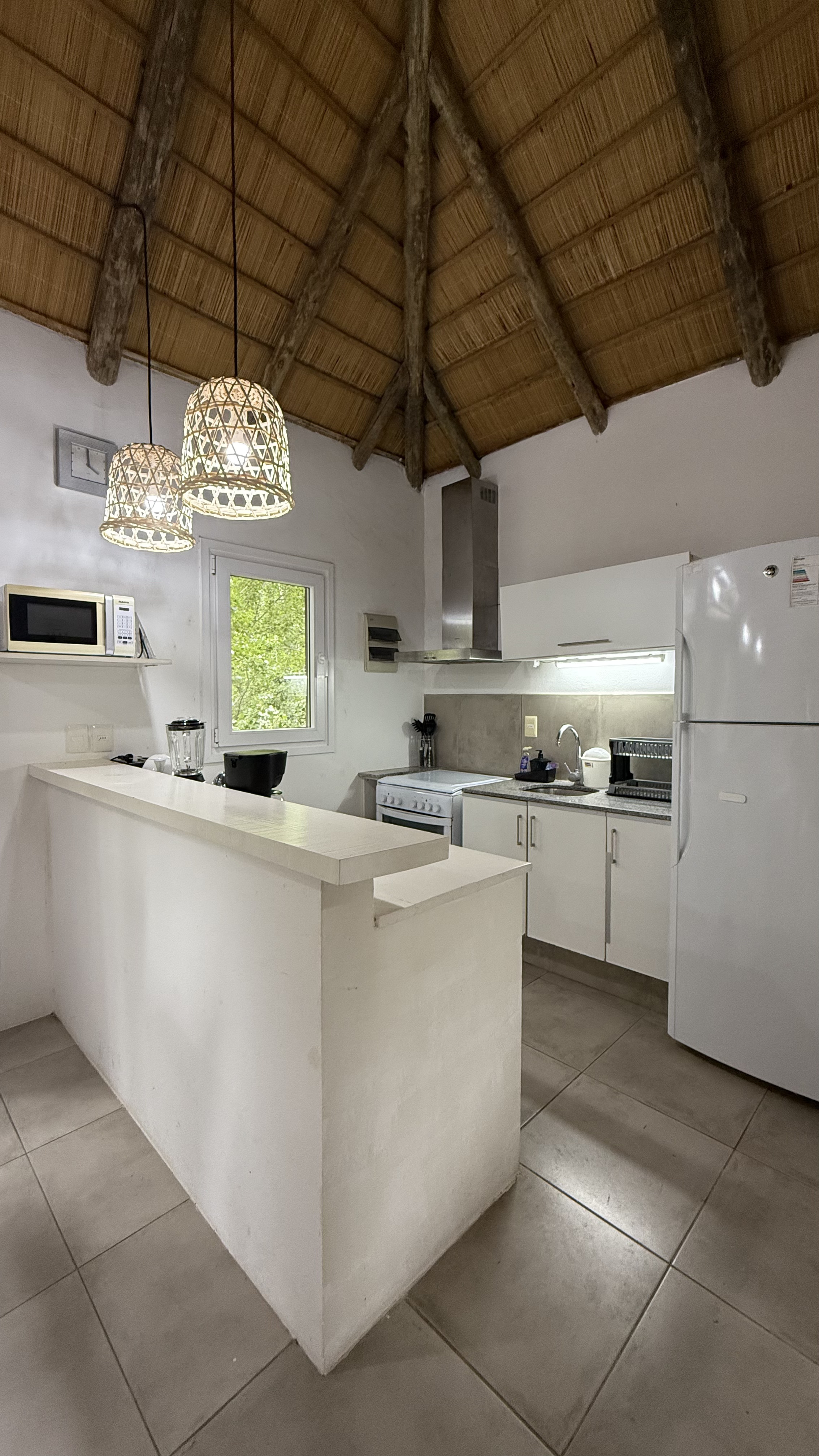 Cocina completa casa vacacional Uruguay