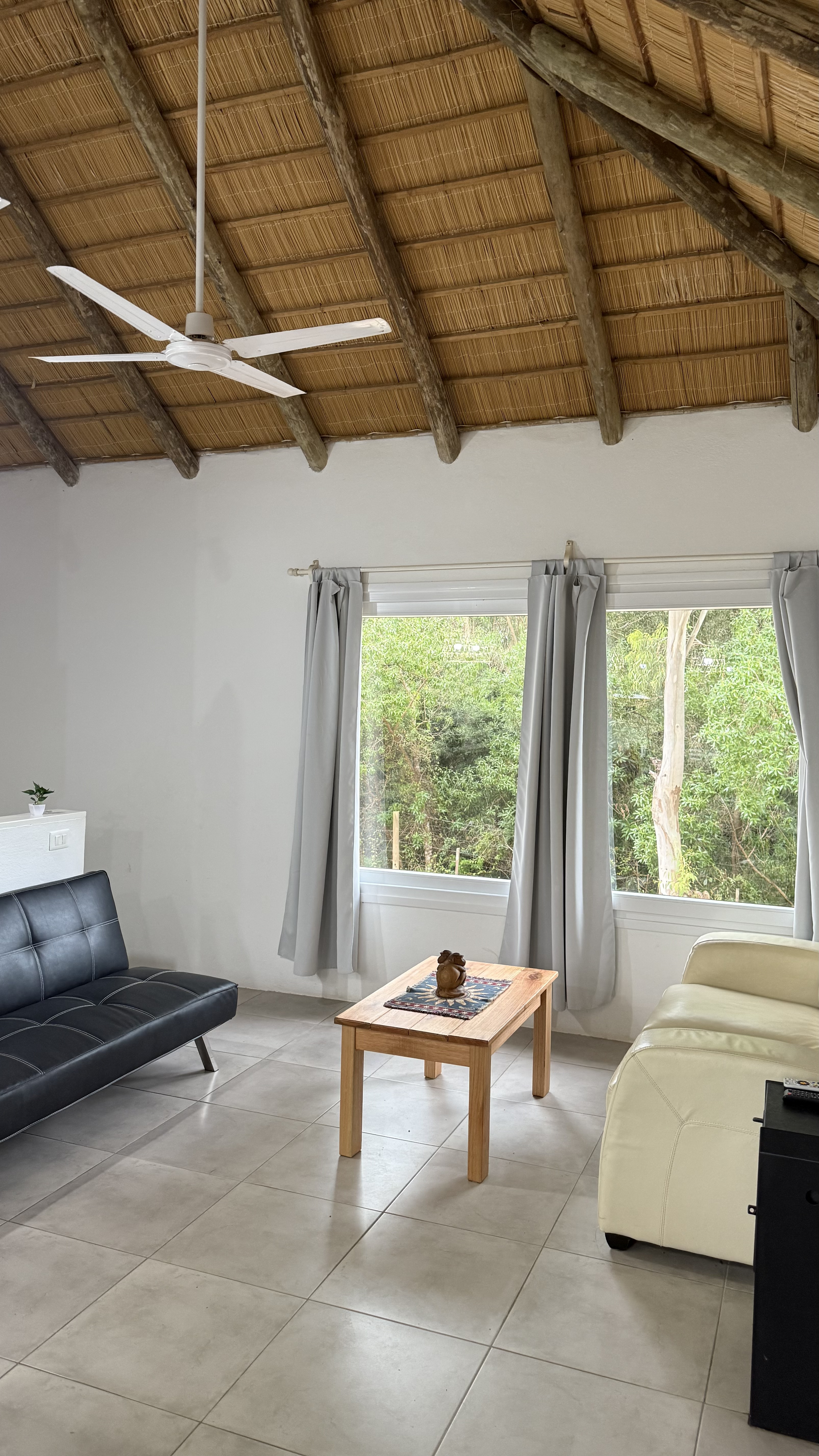 Sala estar casa Palmas La Pedrera