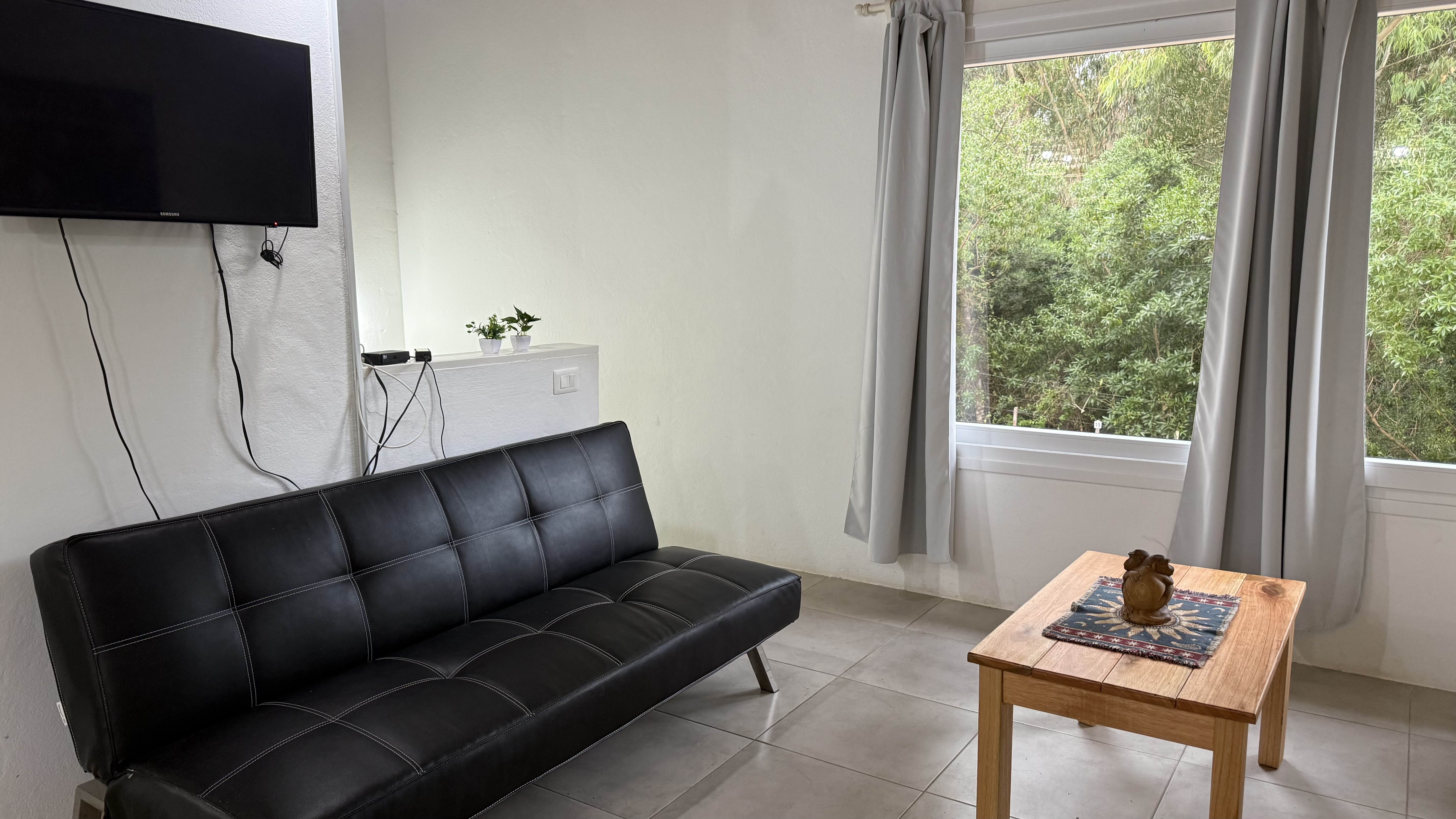 Sala estar casa Palmas La Pedrera